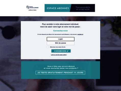 efl|efl espace abonné.